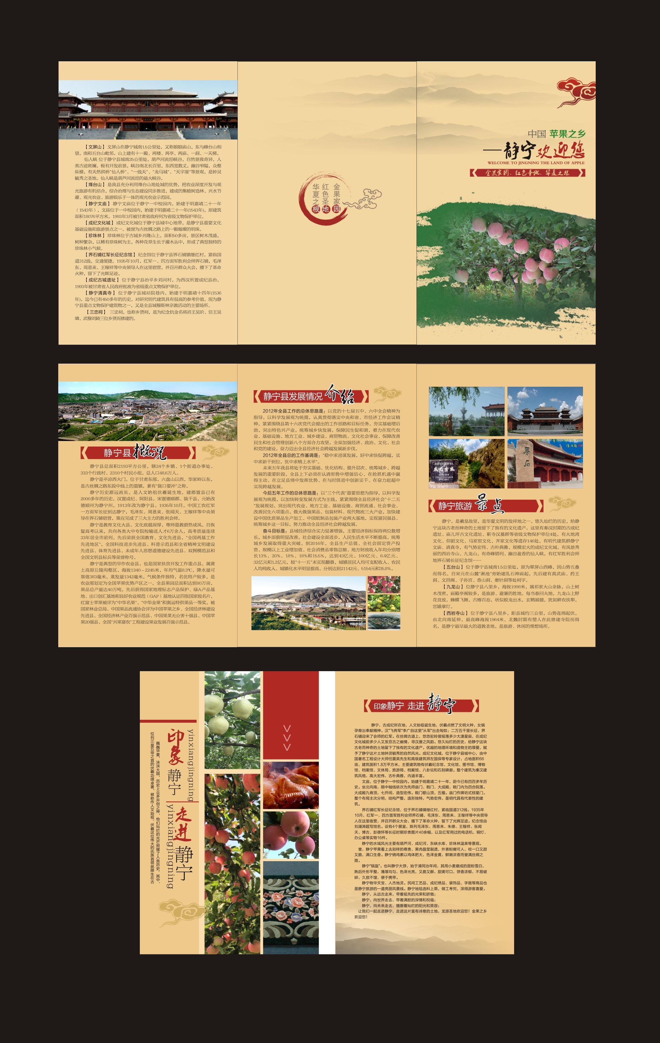 接待手册设计加急!