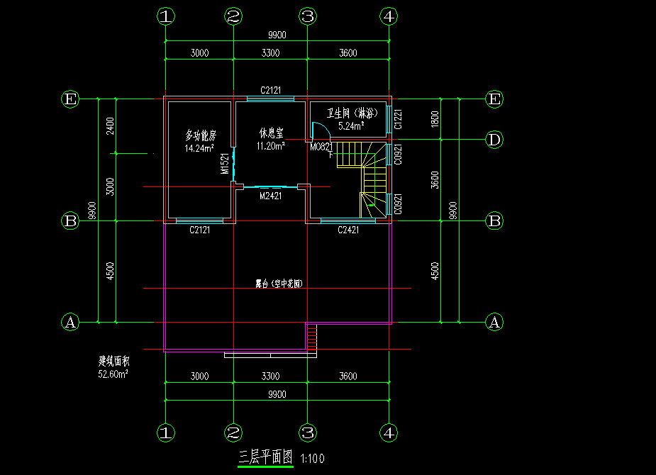 求2层半农村自建房图纸