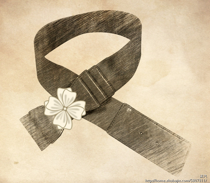 帆布腰带款式设计 小柜台 投标-猪八戒网