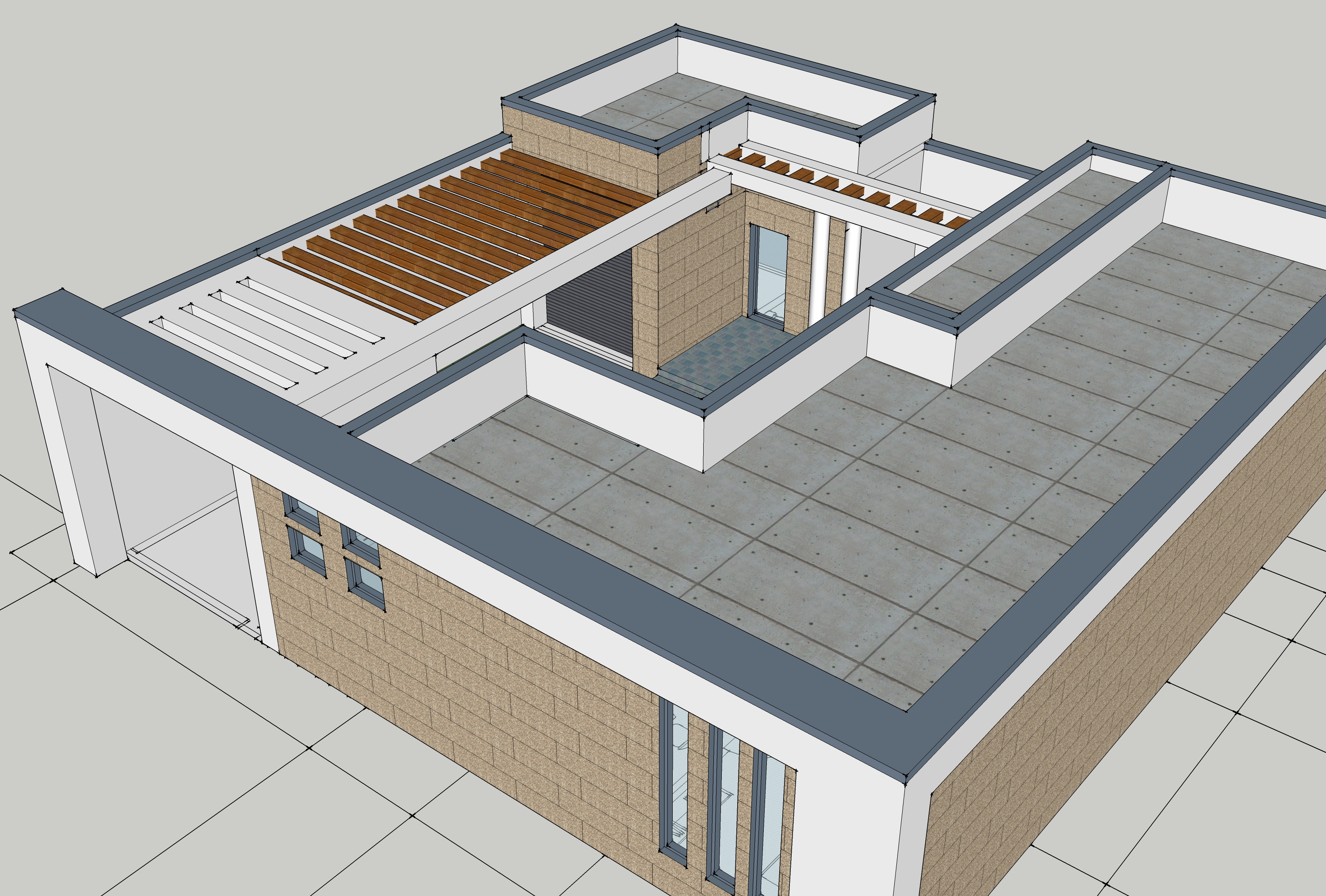 河北平房建筑平面设计图及立体效果图设计征集