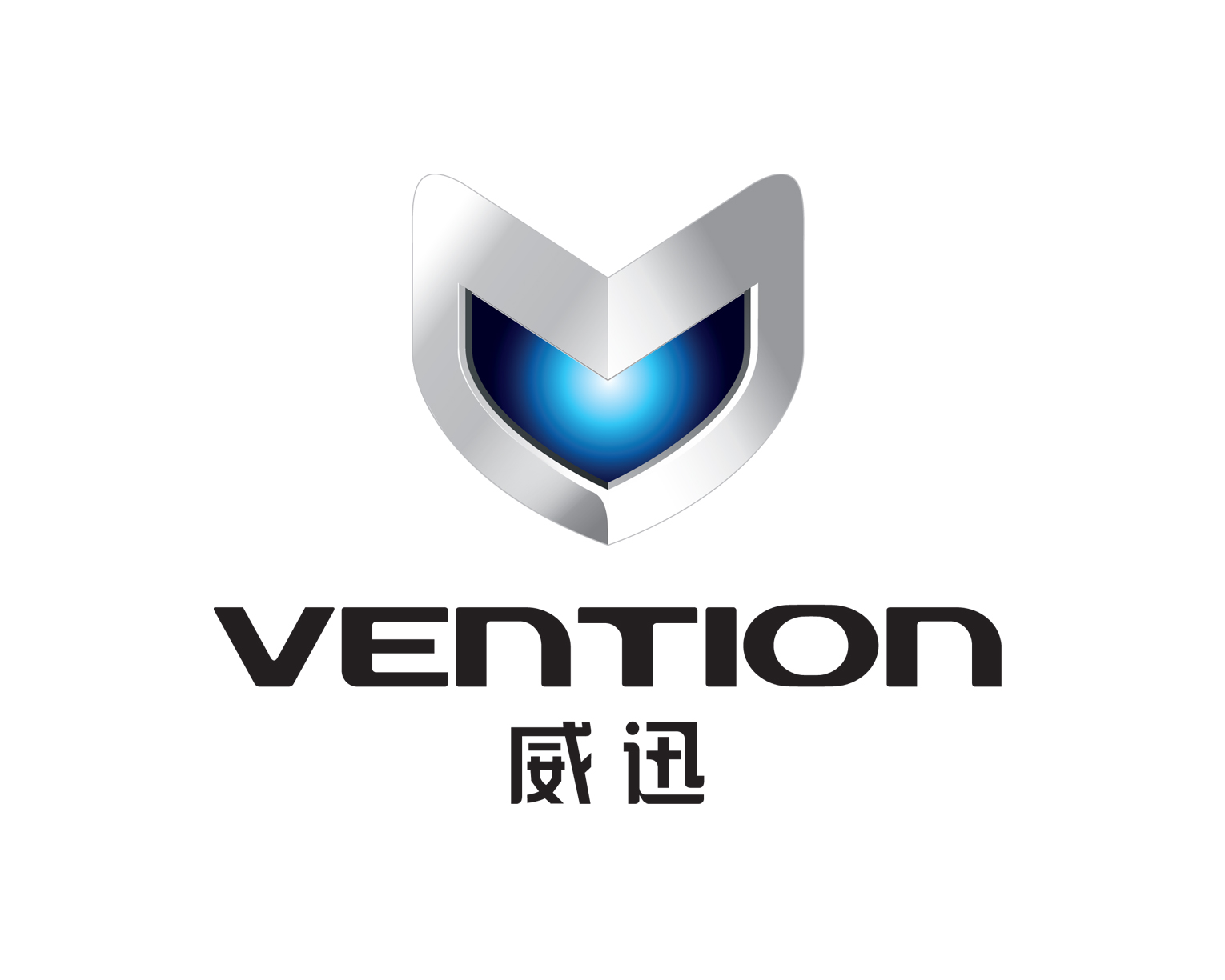 威迅(英文名:vention)logo与名片设计