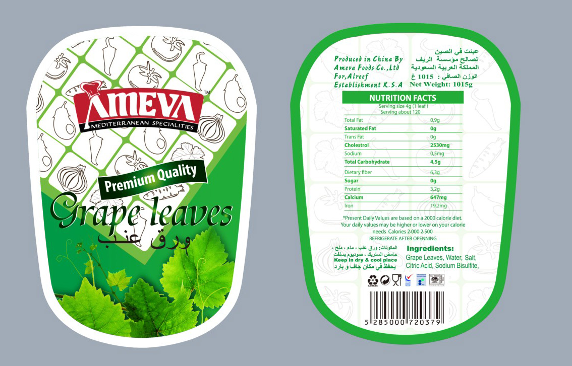 罐头瓶子标签设计