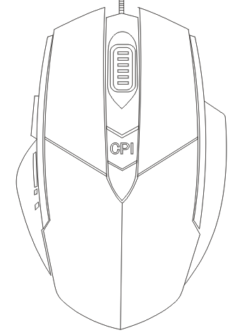 产品图片线框图