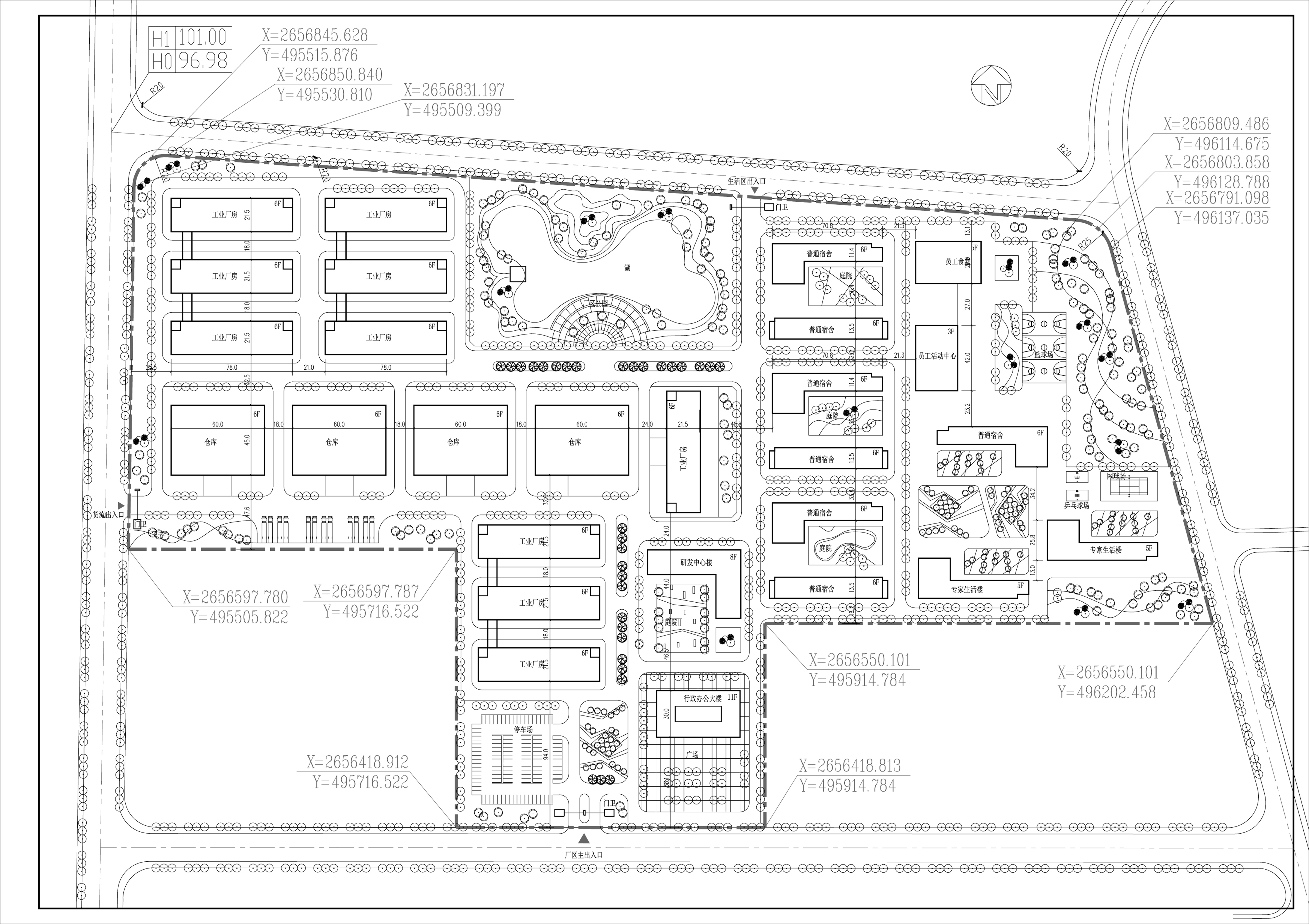 根据已经设计好的草图做一张规范的平面规划图