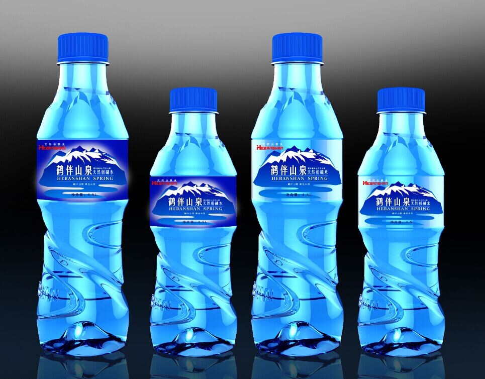高端矿泉水瓶型设计