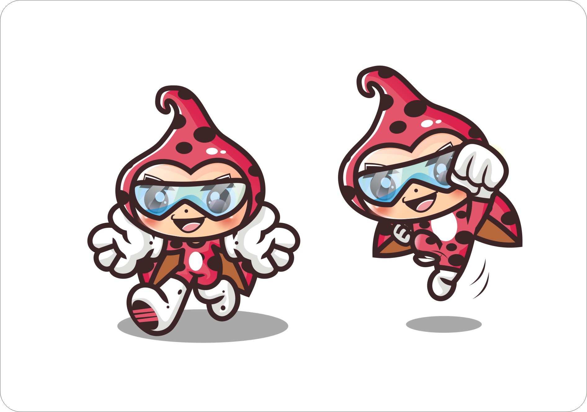 企业卡通形象辨识-卡通形象-漫画设计 -猪八戒网