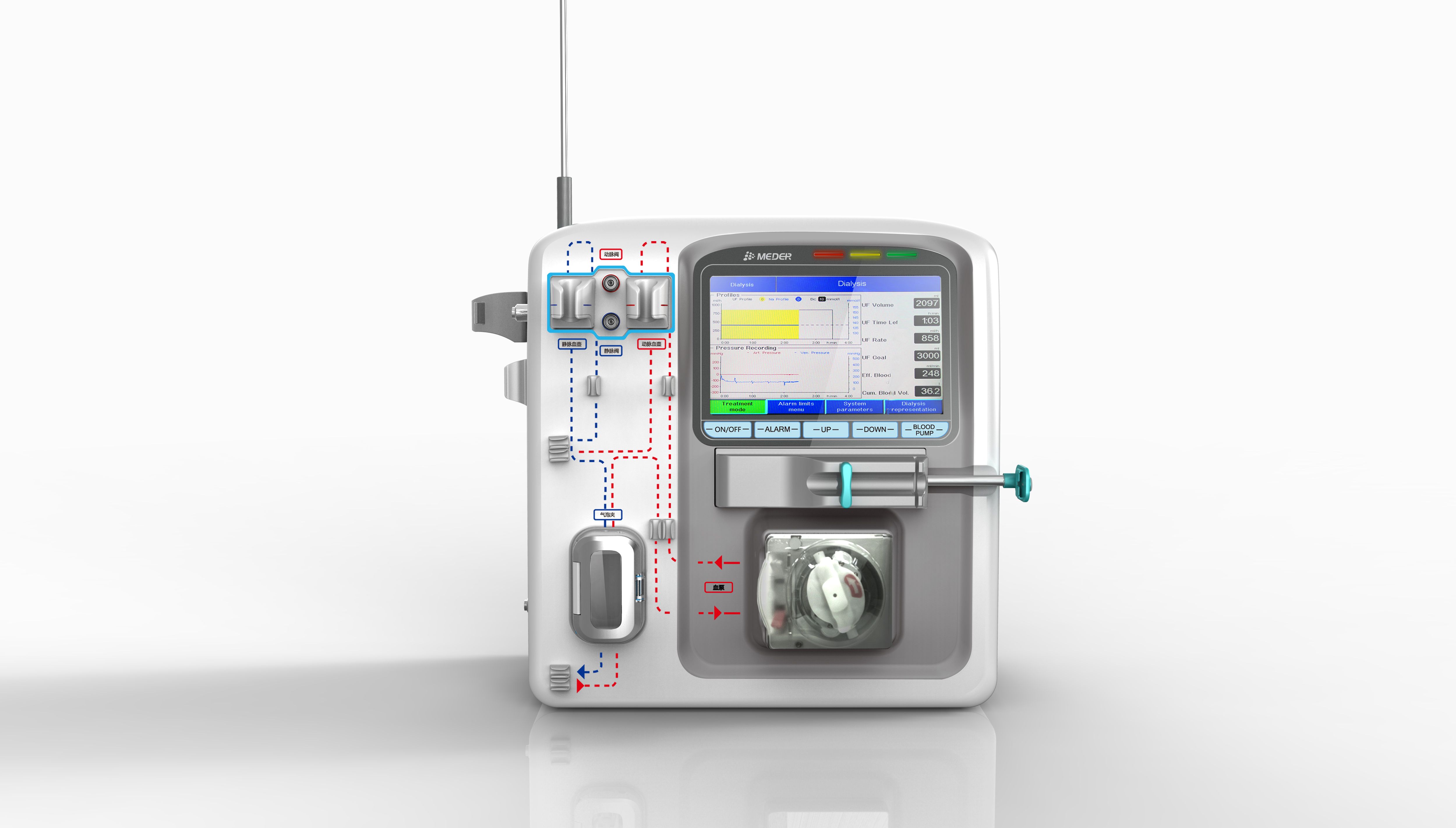 产品设计美图-便携式血液净化机-产品设计-猪八戒网