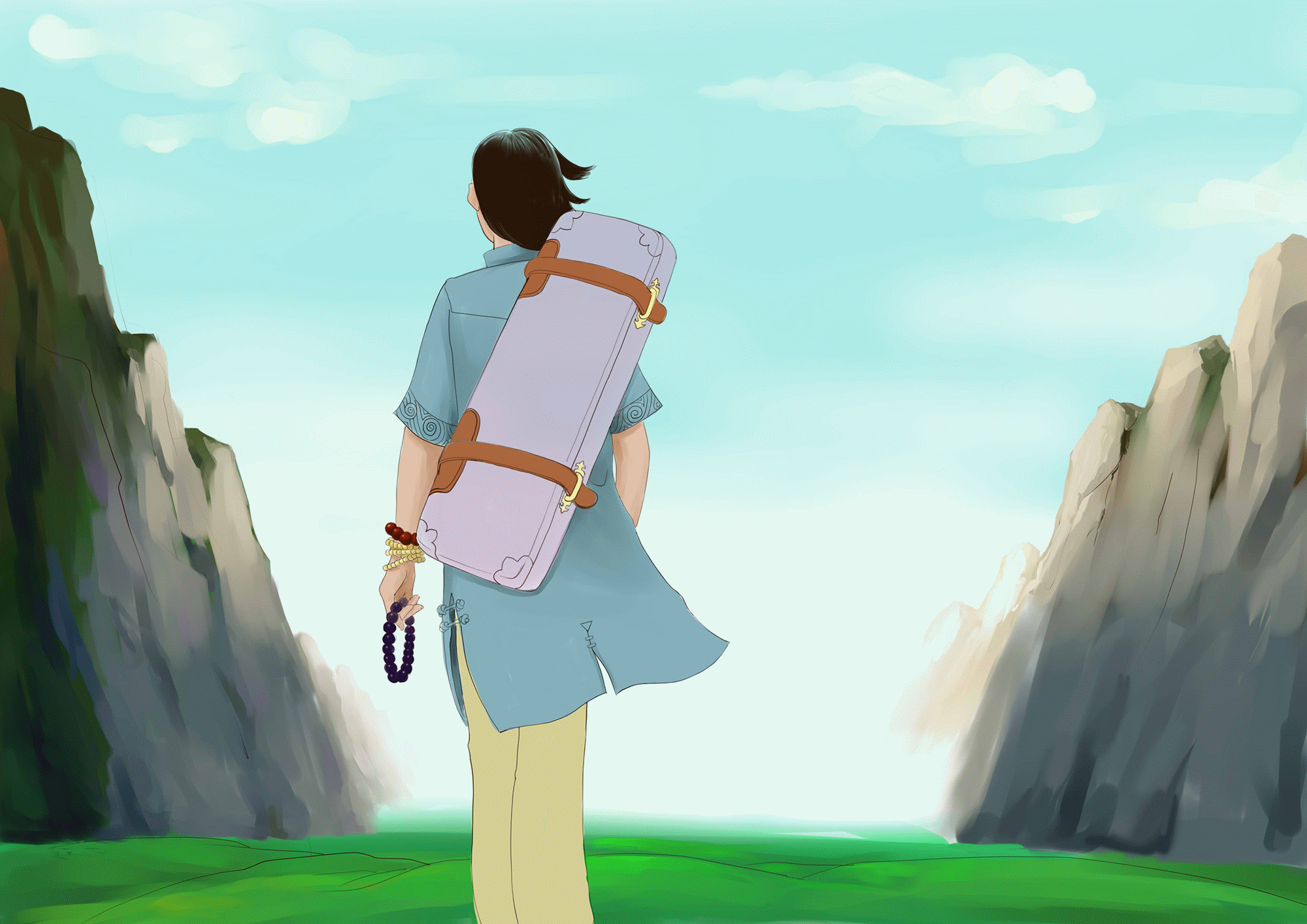 动画设计案例_静心者动态gif图