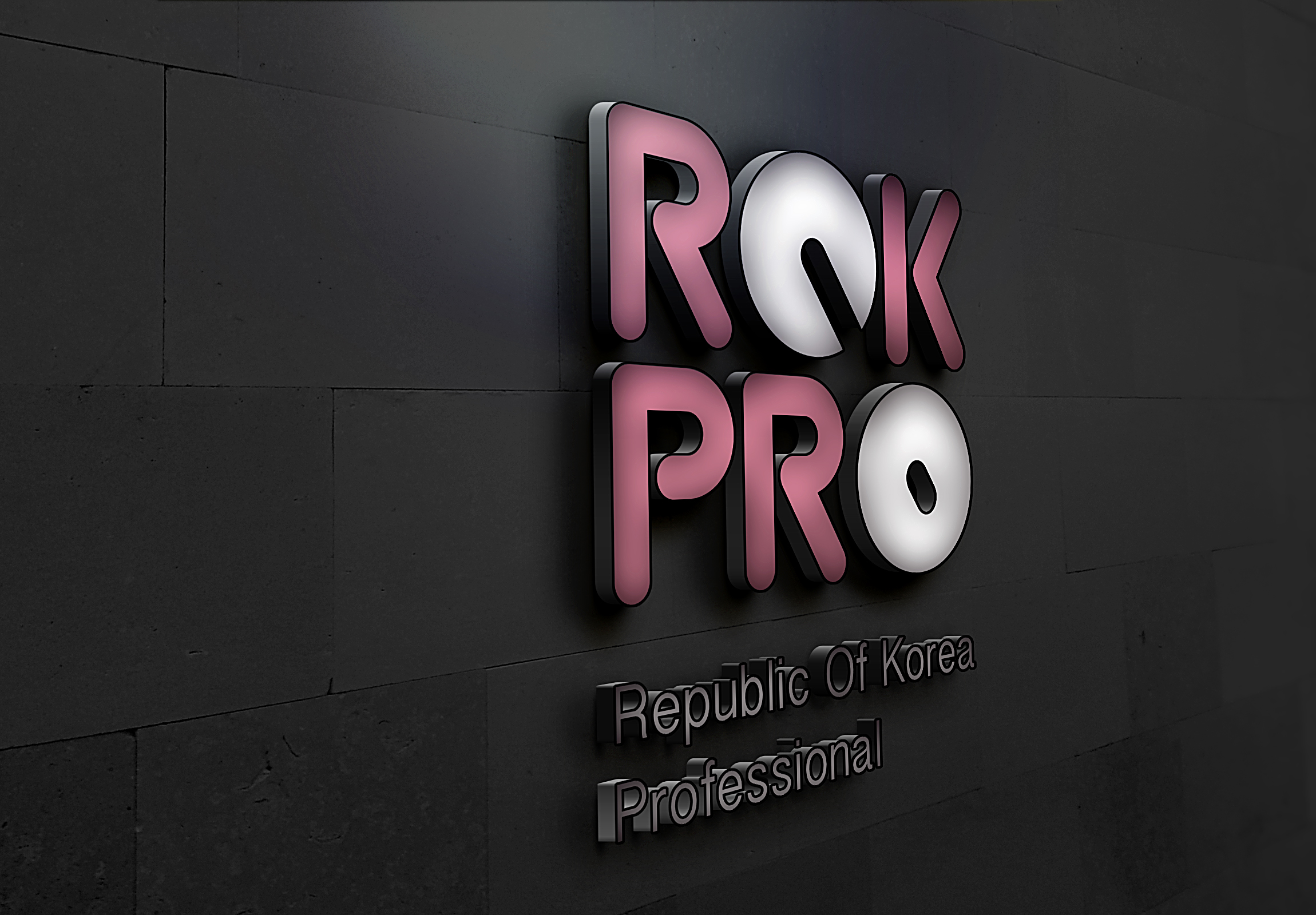 广告牌设计 rok pro品牌logo设计